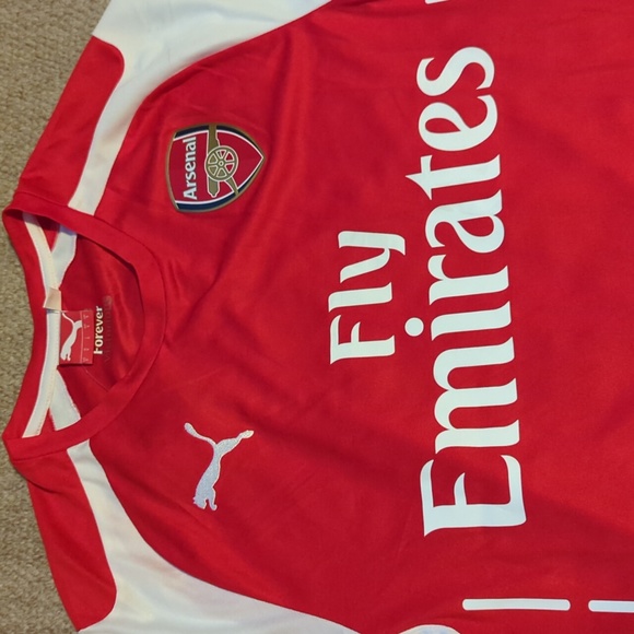 Men's Puma Arsenal GERRARD #8 2014/15 jersey new with tags - Picture 4 of 8